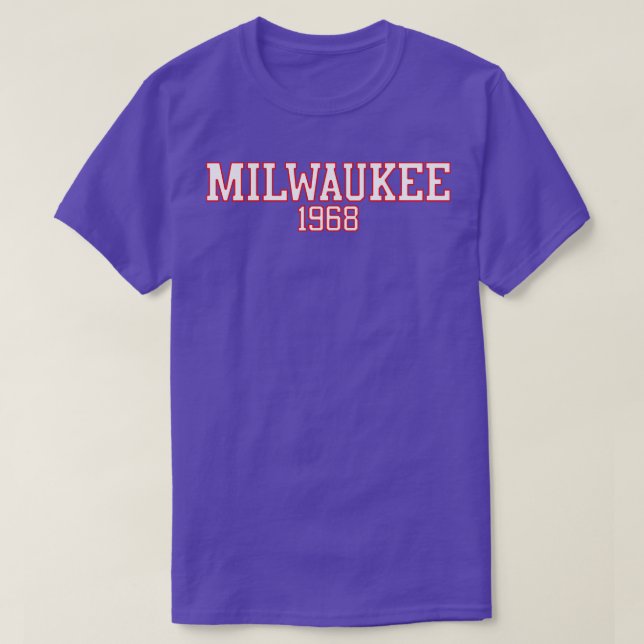 Milwaukee bucks Variante 1968 T-Shirt (Design vorne)