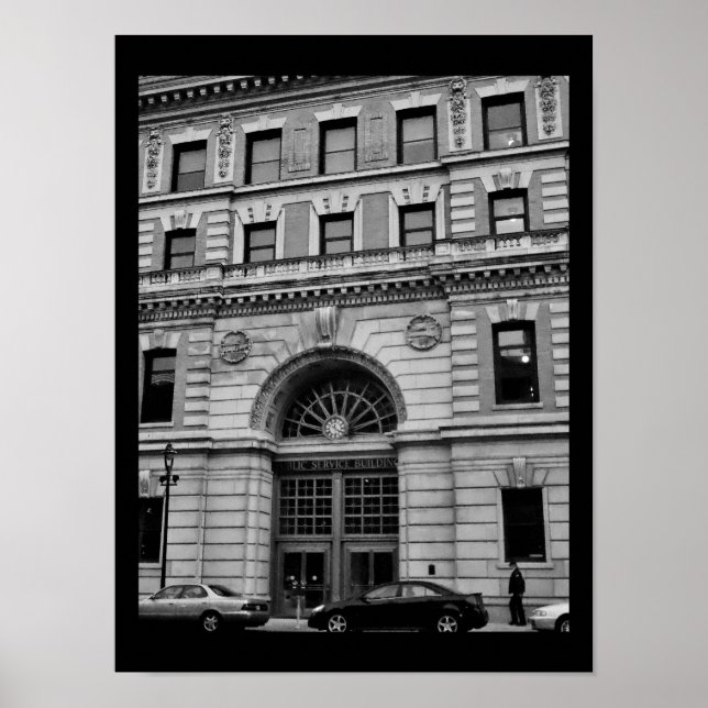 Milwaukee-Gebäude Poster (Vorne)