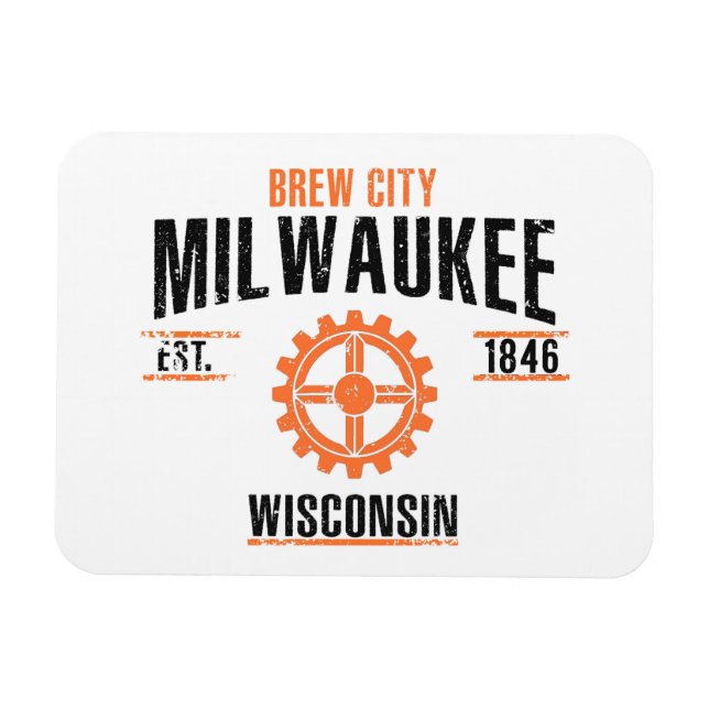 Milwaukee Magnet (Horizontal)