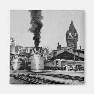 Milwaukee Railroad Milwaukee Station Magnet