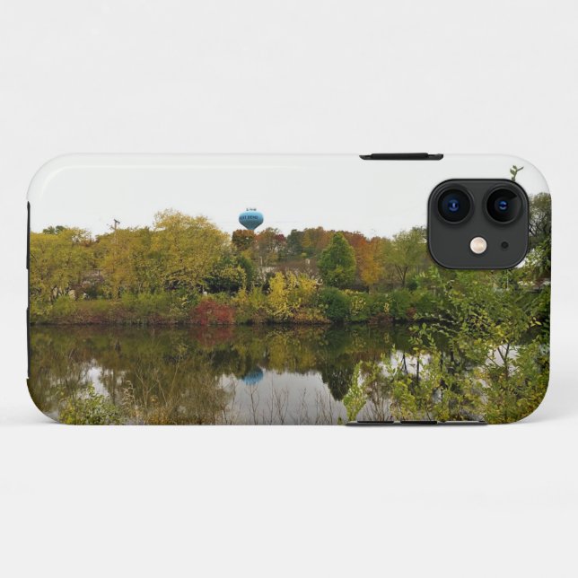 Milwaukee River, West Bend, Wisconsin Case-Mate iPhone Hülle (Rückseite (Horizontal))