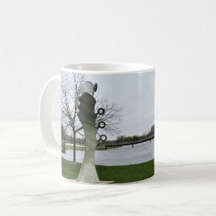 Milwaukee River, West Bend, Wisconsin Kaffeetasse