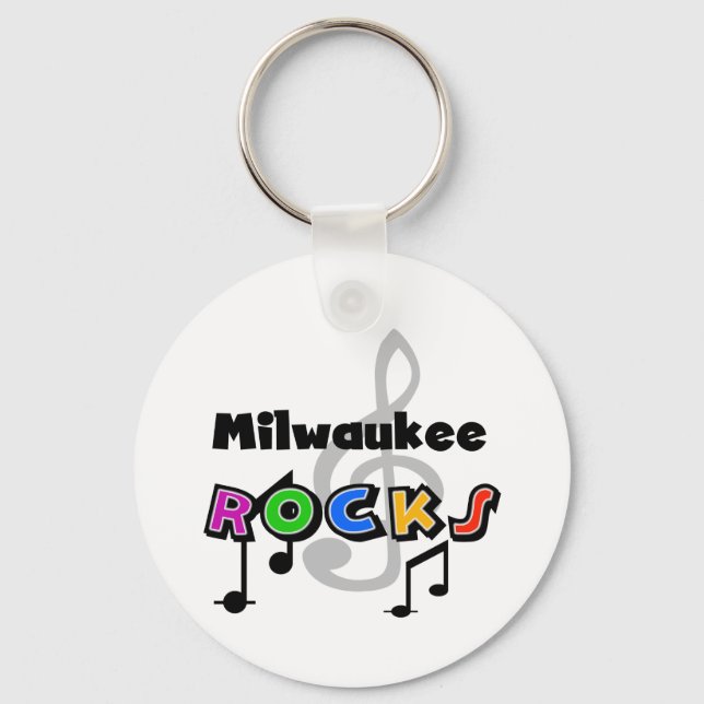 Milwaukee Rocks Schlüsselanhänger (Vorderseite)