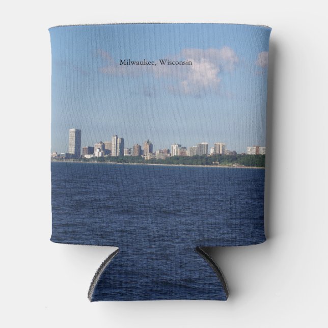 Milwaukee Skyline kann kühler werden Dosenkühler (Vorderseite)