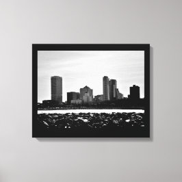 Milwaukee Skyline Leinwanddruck