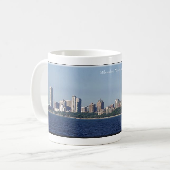 Milwaukee Skyline mug (Devant gauche)