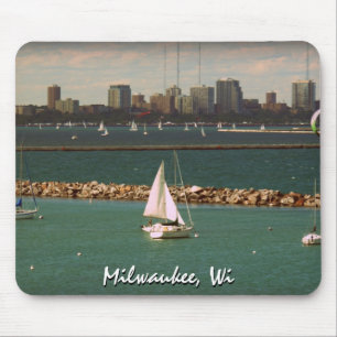 Milwaukee, WI-Skyline Mousepad