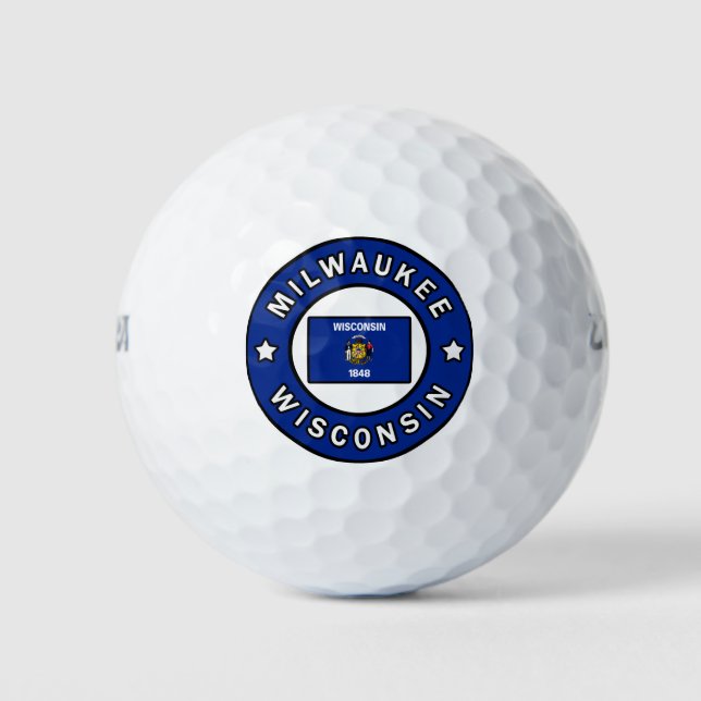 Milwaukee Wisconsin Golfball (Vorderseite)