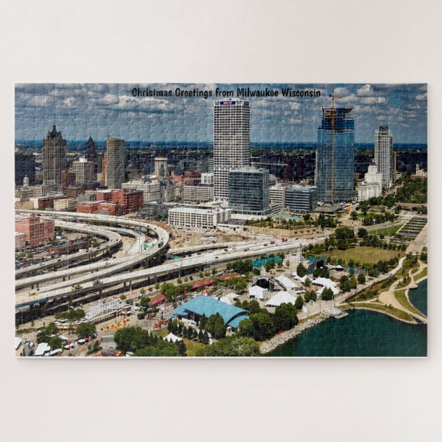 Milwaukee Wisconsin. Jigsaw Puzzle (Horizontal)