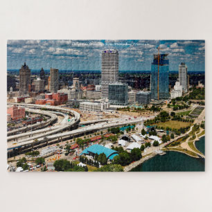 Milwaukee Wisconsin. Jigsaw Puzzle