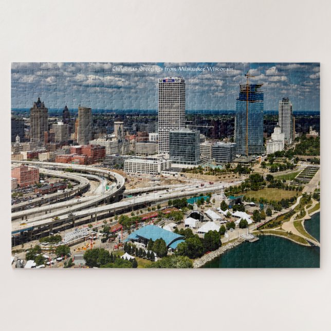 Milwaukee Wisconsin. Jigsaw Puzzle (Horizontal)