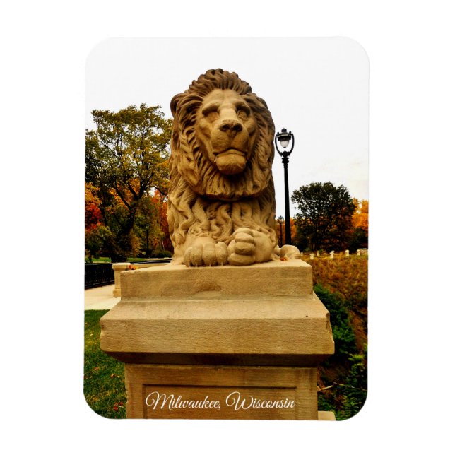 Milwaukee, Wisconsin Magnet (Vertikal)