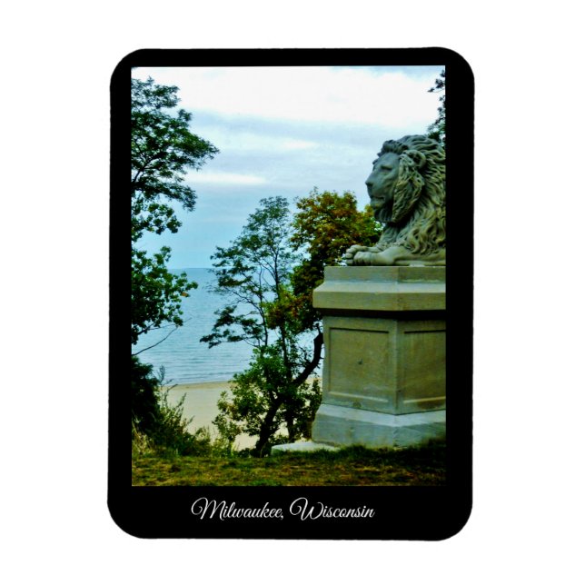 Milwaukee, Wisconsin Magnet (Vertikal)