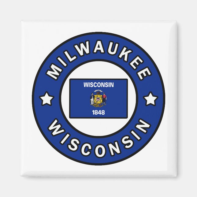 Milwaukee Wisconsin Magnet (Vorne)