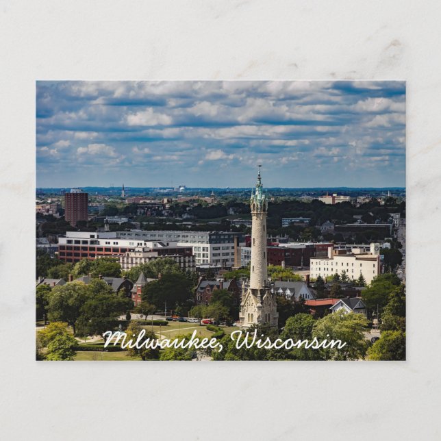 Milwaukee, Wisconsin Postcard Postkarte (Vorderseite)