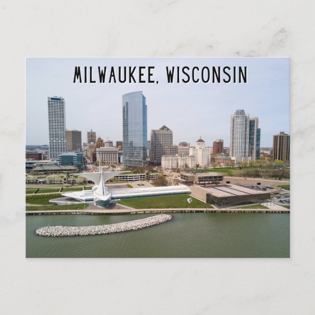 Milwaukee, Wisconsin Postcard Postkarte (Vorderseite)