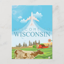 Milwaukee Wisconsin Vintage Travel usa Postkarte
