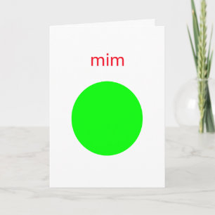 mim karte