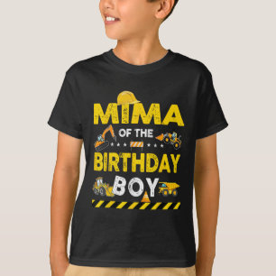 Mima der Geburt des jungen Bauarbeiters T-Shirt
