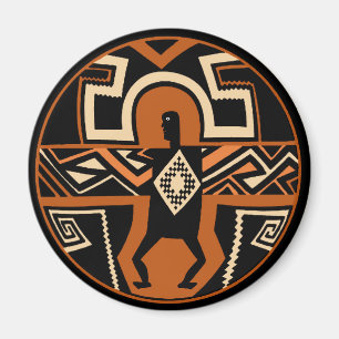 Mimbres Krieger Magnet