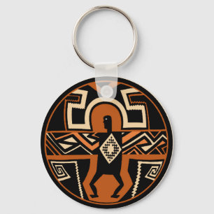 Mimbres Krieger Schlüsselanhänger