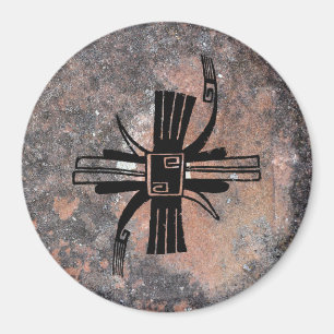 Mimbres Pottery Design Magnet