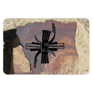 Mimbres Pottery Design Magnet