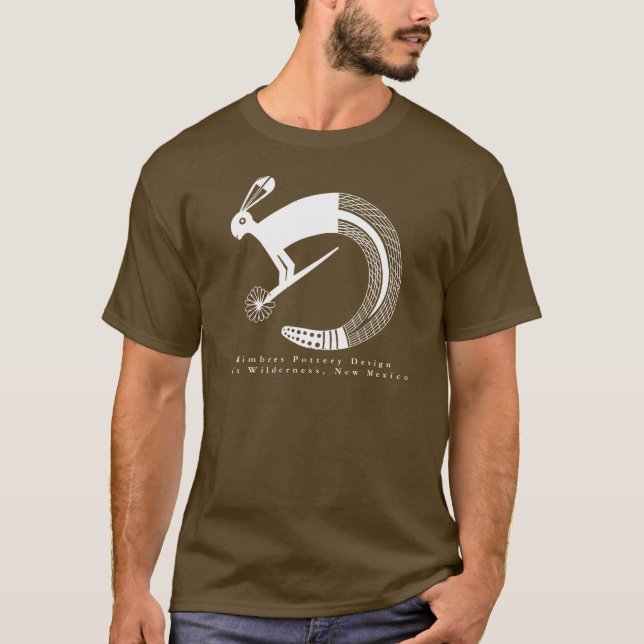 Mimbres Pottery Design T - Shirt (Vorderseite)