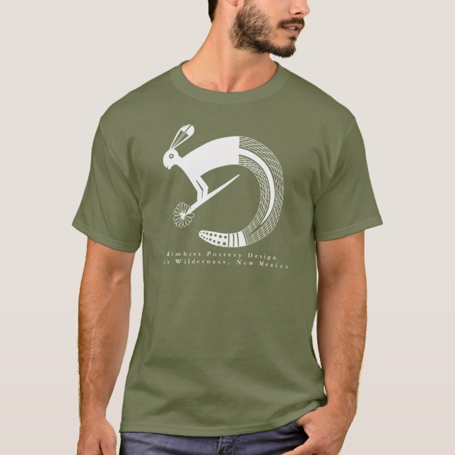 Mimbres Pottery Design T - Shirt (Vorderseite)