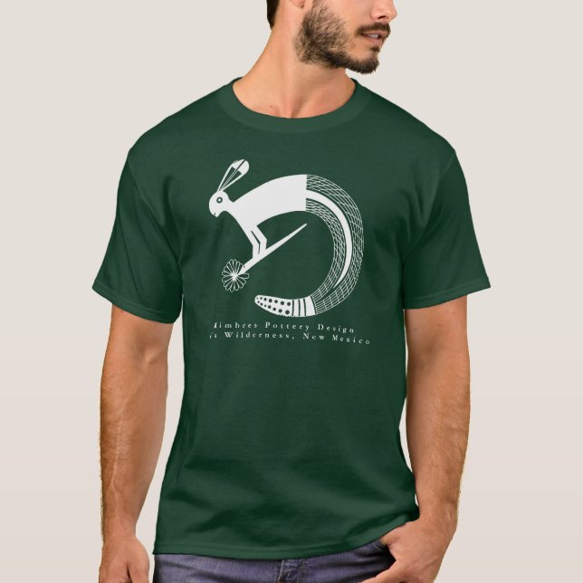 Mimbres Pottery Design T - Shirt (Vorderseite)