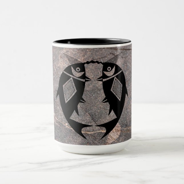 Mimbres Pottery Design Tasse (Zentrum)