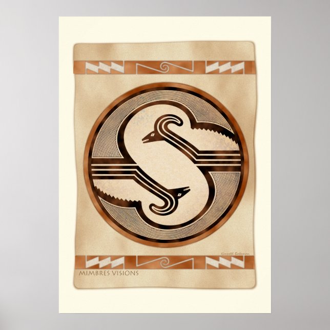 Mimbres Rams Poster (Vorne)