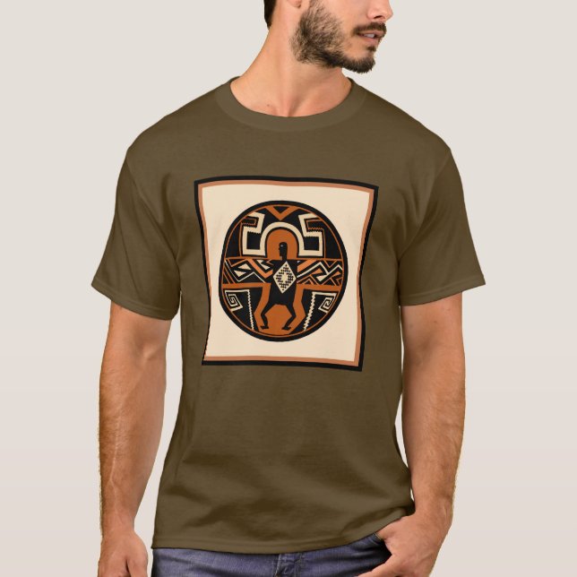 Mimbres Southwest Indian T - Shirt (Vorderseite)
