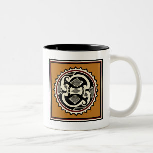 Mimbres-Stammesgeister Zweifarbige Tasse
