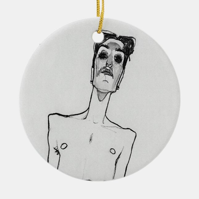 Mime van Osen Keramik Ornament (Vorne)