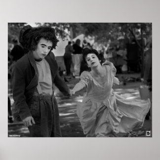 "Mimes in the Plaza" Poster by Rick Waldroup