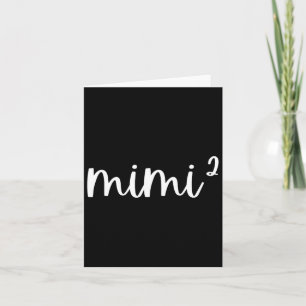 Mimi2 Mimi Squared Times Two Twins 2. Power New S Karte