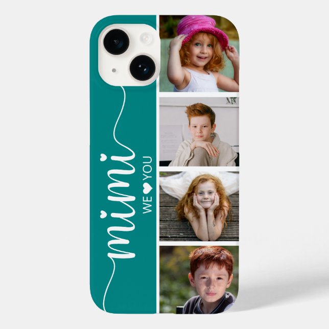 Mimi 4 Foto Case-Mate iPhone 14 Hülle (Rückseite)