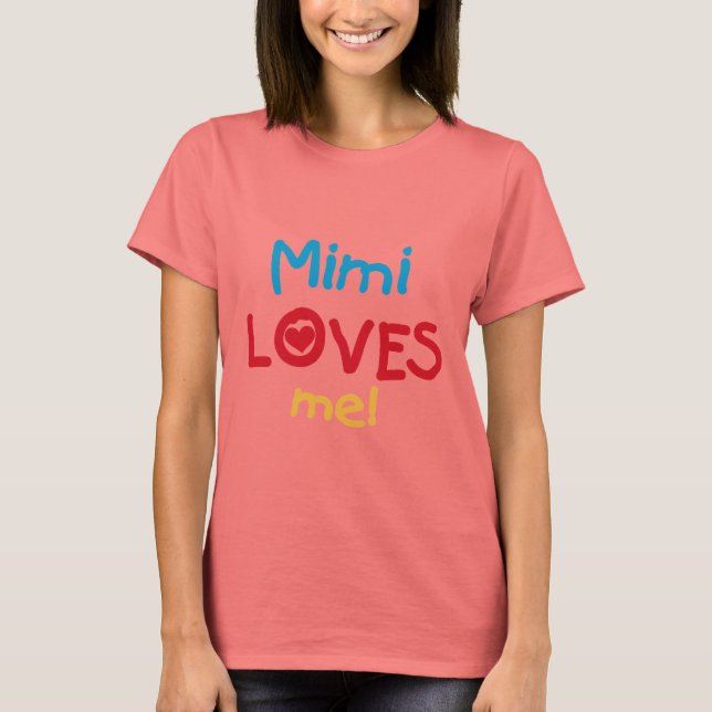 Mimi aime mes t-shirts et cadeaux (Devant)