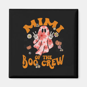 Mimi Boo Crew Groovy Matching Family Halloween Men Magnet