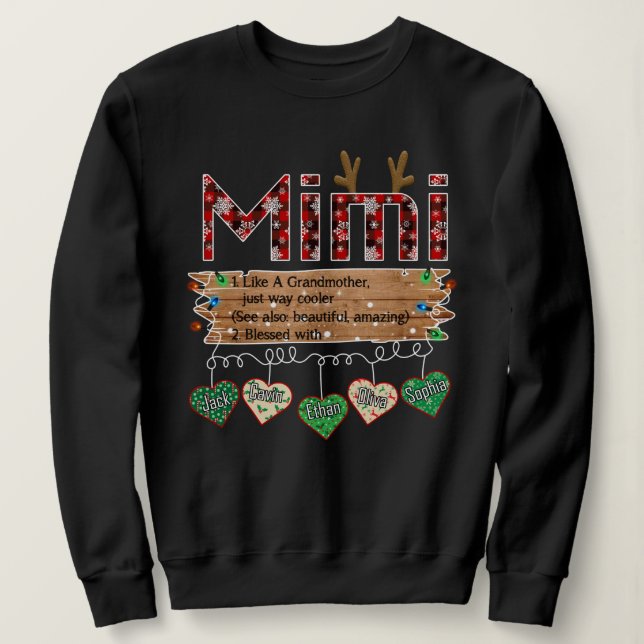 Mimi Christmas Sweatshirt (Design vorne)