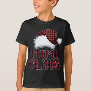 Mimi Claus Funny Christmas Pajama Familie Matching T-Shirt