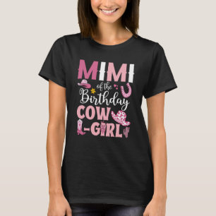Mimi des Geburtstagskuhmädchen Rodeo Party b Tag G T-Shirt