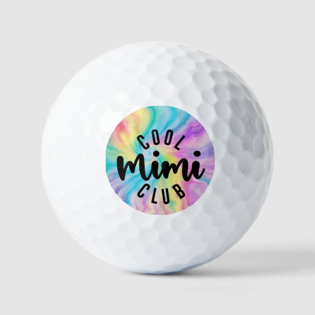 Mimi Geschenk, Cooler Mimi Club Schlüsselanhänger, Golfball (Vorderseite)