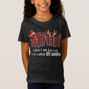 Mimi-Geschenk  Mimi Weihnachten Großes Oma Mimi L T-Shirt