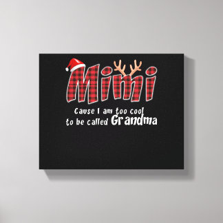 Mimi Gift |Mimi Christmas Great Oma Mimi Lover Leinwanddruck