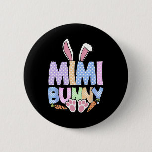 Mimi Oma Hase Ostertag Süßer Hase Familie M Button