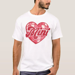 Mimi Retro Valentines Herz T-Shirt
