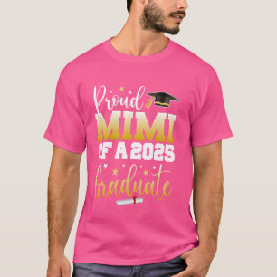 Mimi Senior 2025 Proud Mimi der Klasse 2025 Gra T-Shirt