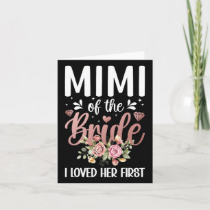 Mimi von der Braut liebte ich ihren Mimi B Karte